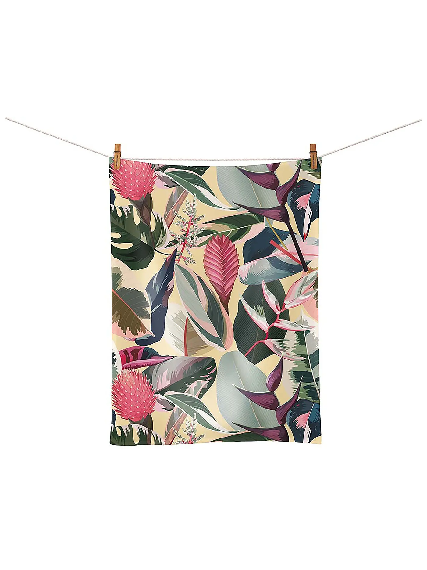 CHIC.MIC | Geschirrtuch 50x70cm Lets go to the beach | bunt